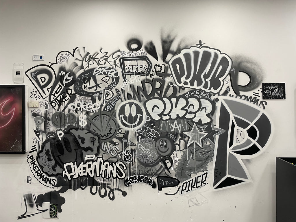 Título: Diseño Interior Streetwear: Mural Graffiti B&N Pikermans Store | Rivas