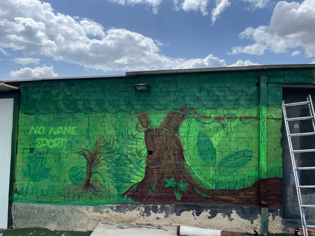 Mural Exterior Temático Jungla: NoNameSports | Team Building Madrid