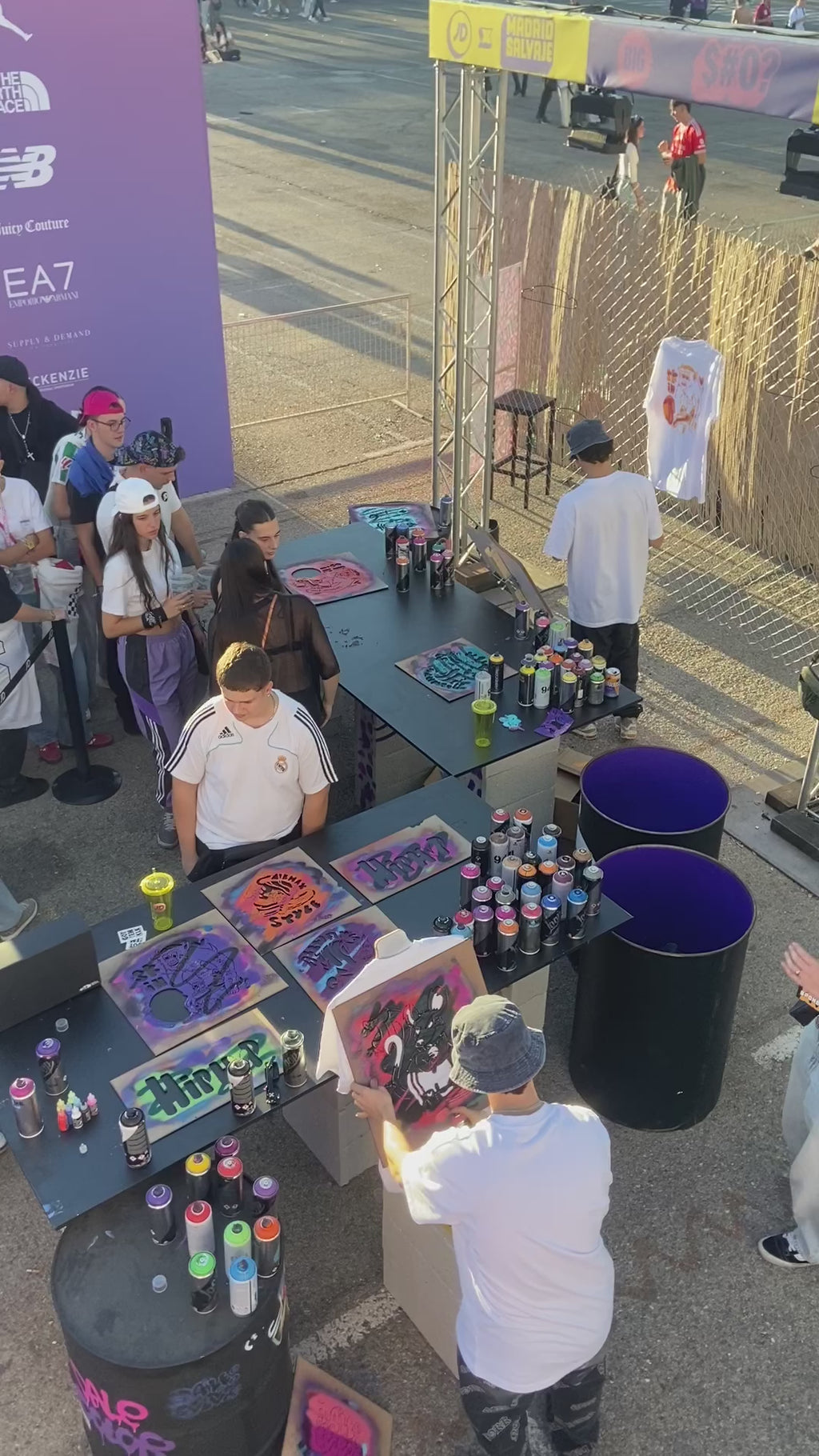 Activación de Marca JD Sports x Madrid Salvaje - Custom Lab | 2024