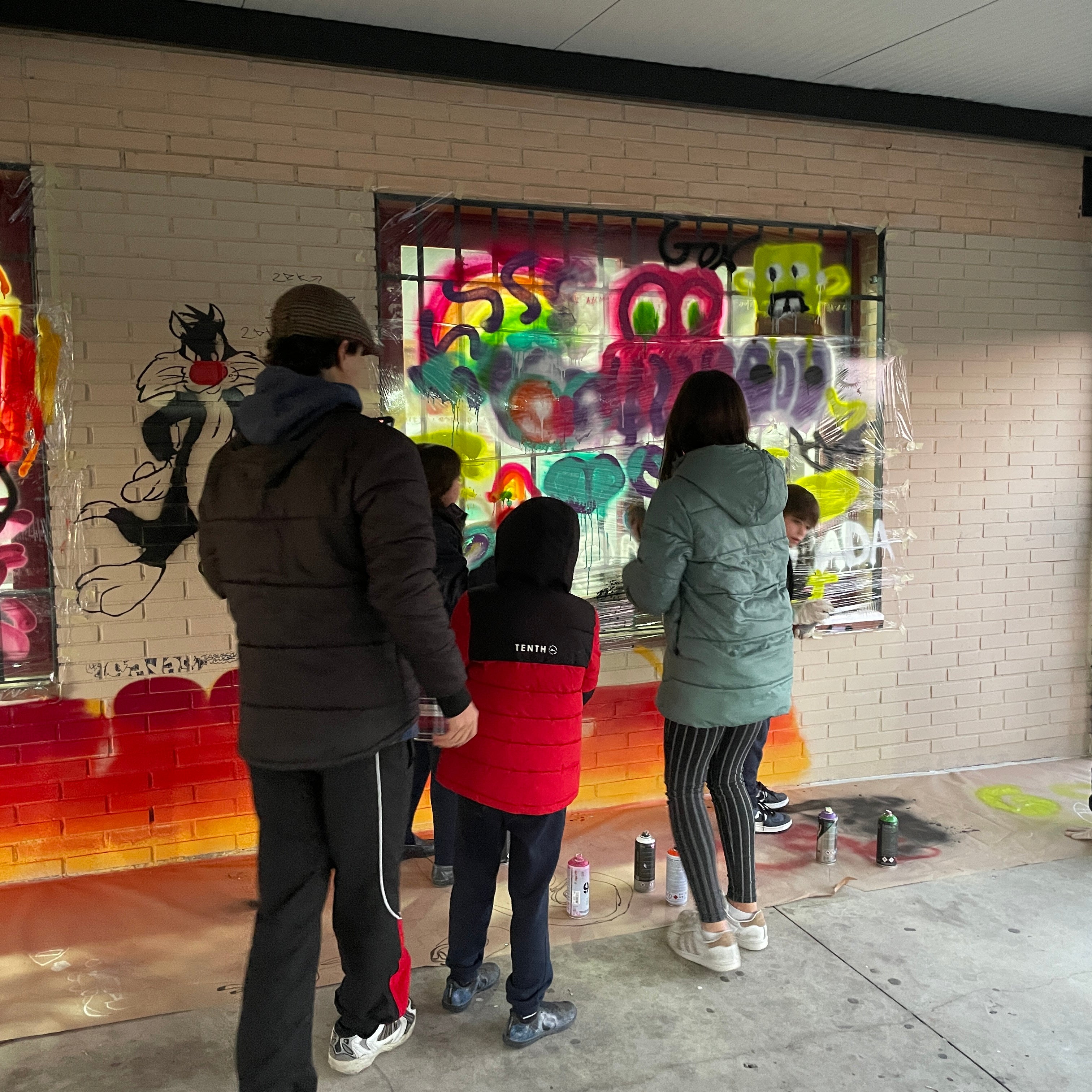 taller de graffiti dalecolor
